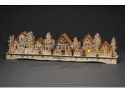 Konstsmide Wooden Village Silhouette (Warm White, 18 LED)